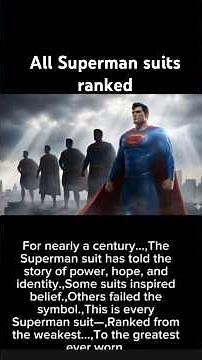 All Superman Suits Ranked: Which One Is Truly the Best?