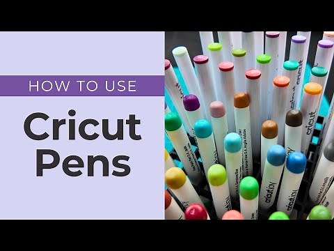 Scrapbooking with Cricut: Cricut Pens Tutorial