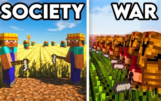 「MagicGum」100 名玩家在我的世界中模拟文明 《第一集》熟肉翻译