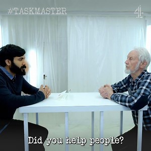 428K views · 6.1K reactions | Rob Beckett and Paul Chowdhry attempt to find out gentleman's occupation. The gentleman can only lie. | Taskmaster | Facebook