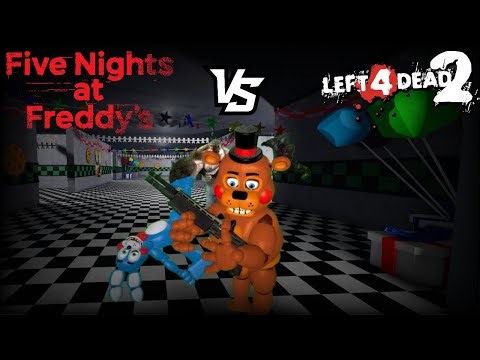 《L4d2 Expert mode》The Fnaf 2 Toy's Vs the Zombies