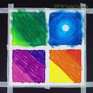 122K views · 653 reactions | 4 Types Of Scenery Oil Pastel Painting | DIY & Crafts | Facebook