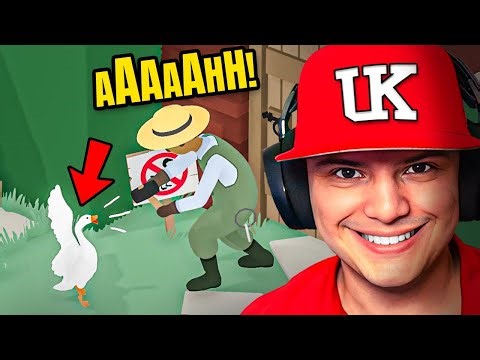 LE ARRUINÉ LA VIDA A ESTE POBRE JARDINERO | Untitled Goose Game