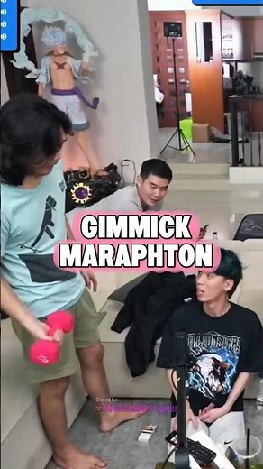 Gimmick MARAPHTON 🤣 #shorts #yb