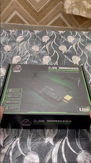 2.4G wireless controller gamepad unboxing and testing video #shorts #toys #unboxing #videogame