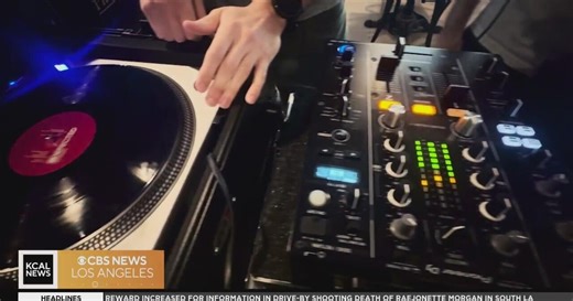 KCAL News' Alex Biston highlights free DJ classes, where music meets magic