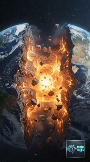 What If Earth’s Crust Suddenly Cracked? 🌍💥