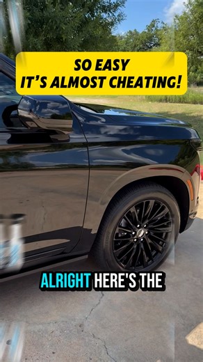 “This gets rid of dust, dirt, and grime, it even hides surface imperfections and never leaves streaks. No need to wash or rinse, just spray and wipe it off for simple upkeeps without wasting time” Our solution is NOT a ceramic spray that just creates a temporary layer of shine ... Because when a ceramic spray treated car is washed again, that coating degrades, comes off, and it’s back to square one. “This gets rid of dust, dirt, and grime, it even hides surface imperfections and never leaves str