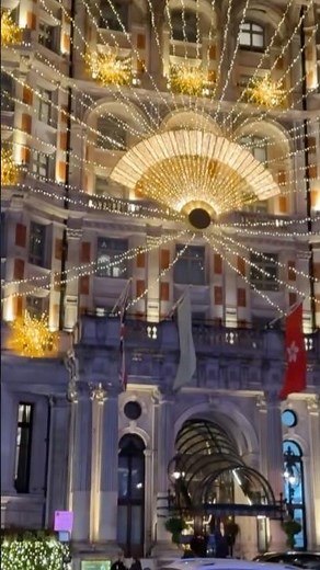 This 5-Star Hotel Transforms After Dark #MandarinOriental #LuxuryHotel #LondonAesthetic
