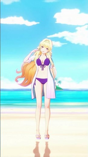 MOST RELAXING Anime Girls Beach Moments To Calm Your Mind
