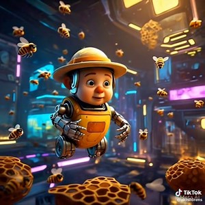 Honey Ai Baby Robotics Honey & Bees#ai #cute #baby #babyrobot #honey #aihoney #bees #artificialintelligence