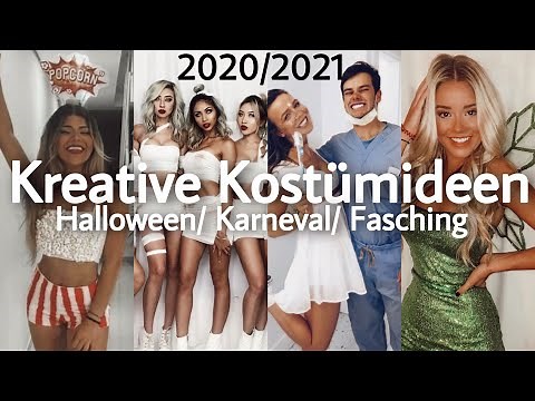 Kreative KOSTÜMIDEEN alleine und für Gruppen 🎃 HALLOWEEN/ KARNEVAL/ FASCHING