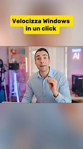 Velocizza il tuo PC in pochi click #pctips #boostpc #windows #tecnologia | Smart AI Tutorial
