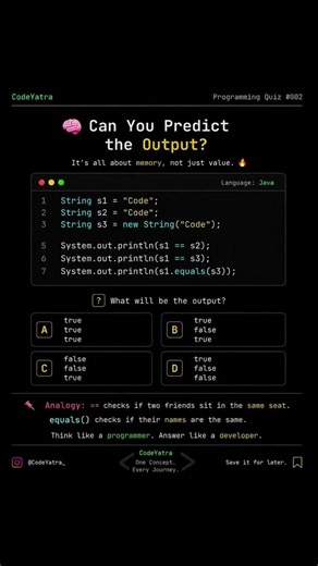 Can You Predict the Output? 🤔 | Java Quiz #002 | Most Developers Fail