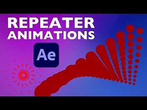 Master Repeater Animations in After Effects for Stunning Logo & Motion Graphics!