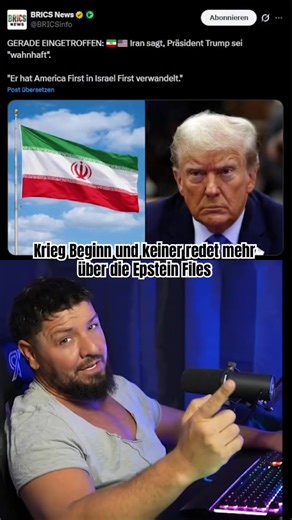 Krieg Beginn und keiner redet mehr über die Epstein Files #krieg #iran #israel #türkiye