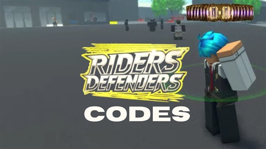 Rider Defenders codes (April 2026)