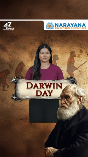 🌿 𝗗𝗮𝗿𝘄𝗶𝗻 𝗗𝗮𝘆 Darwin Day honours Charles Darwin and the theory of evolution, a foundation of modern biology that explains how species adapt and change over generations. #DarwinDay #CharlesDarwin #TheoryOfEvolution #ModernBiology #ScienceEducation #LoveForScience #ScientificThinking #Evolution #STEMEducation #CuriosityInLearning | The Narayana Group