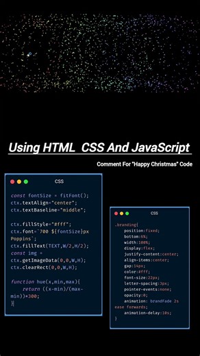 Happy Christmas 🎄✨ Cinematic Animated Text | Christmas Motion Design #Shorts #HappyChristmas