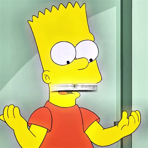 La aventura social de Bart con las abuelas.#simpsons | Bart Simpsons