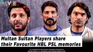 Shahid Afridi, Sohail Tanvir, Mohammad Irfan and Junaid Khan reminiscing about their favourite HBL PSL memories so far. | Pakistan Super League
