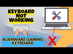 Alienware Gaming keyboard not working || Keyboard Keys Not working