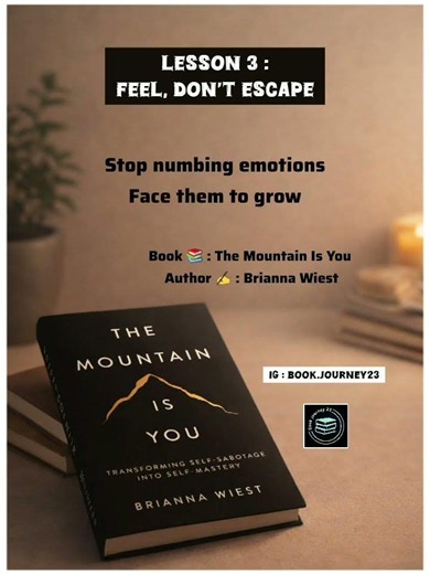 5 Powerful Lessons from The Mountain Is You That Will Change Your Life