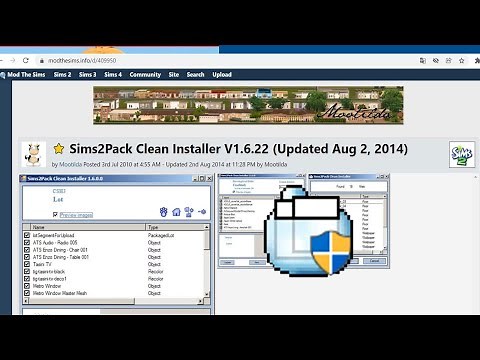 Como Baixar e Instalar Sims2Pack Clean Installer