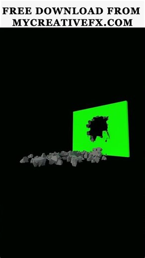 Free Concrete Wall Destruction #vfx #shots #capcut