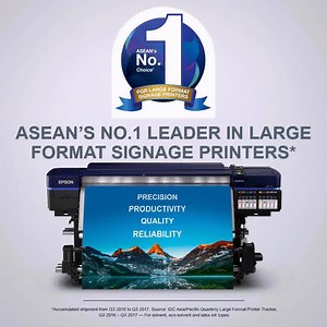 3.9K views · 22 reactions | An Epson S-Series printer delivers more than just vivid and stunning prints. It comes with it an unsurpassable precision, outstanding quality and the ability to increase productivity, all while staying absolutely reliable for high-volume printing. View the full range: www.epson.com.my/signage-printing | Epson | Facebook
