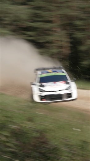 Full speed in the forests of Estonia 🚀😳 #ToyotaGAZOORacing #GRYaris #WRC #RallyEstonia 🇪🇪 | TOYOTA GAZOO Racing WRC
