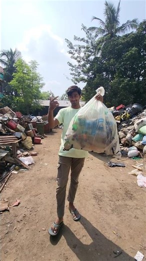 সারাদিন বোতল কুড়িয়ে কত টাকা income করলাম? | #shorts