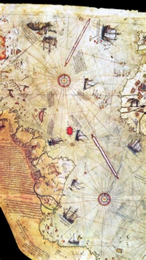 Historians still can’t explain what this map knew The Piri Reis Map Fragments: A 1513 World Map That Still Baffles Historians #map #history #worldmap #history #AncientDiscoveries | Life's Biggest Questions