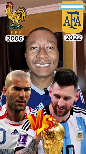 Francia 2006 vs Argentina 2022. | france vs argentina