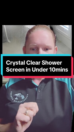 Get Crystal Clear Shower Screens in Under 10mins | One Shot Thick