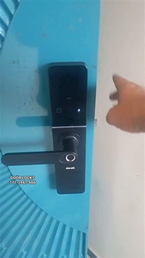 Starting my day with Dorset DG 102 digital smart lock installation#Newyear2026 #ddorlocks