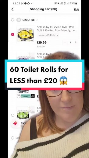 Let's talk toilet roll! How ridiculous are the prices in the shop atm? So I've ordered a pack of 60 and it's such an amazing deal! get yours now! #toiletroll #blackfriday #blackfridaydeals #tiktokmademebuyit #costofliving #viralontiktok #over30 #suchagooddeal #ad
