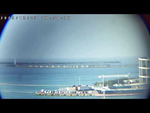 アジアの十字路那覇港・ いち文字方面🔷🛥️【LIVE】沖縄ライブカメラ 那覇新港 新港入口 NAHA Port OKINAWA
