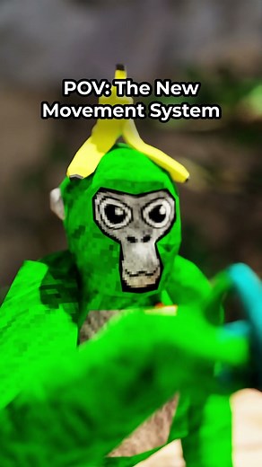 POV: The New Gorilla Tag Movement System #gtcs ‪@_GorillaTagVR‬