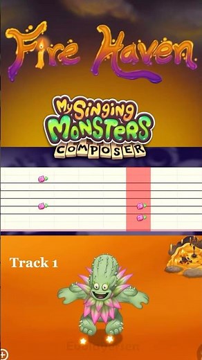 My Singing Monsters: Fire Haven Barrb in Composer Tutorial! #msmcomposer