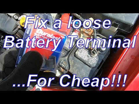 Loose Battery Terminal Cheap and Easy Fix