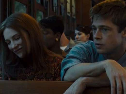 Holygood Movies on Instagram: "The Curious Case of Benjamin Button is a breathtaking visual poem about the fleeting nature of life and the inevitability of loss. The story of Benjamin Button (Brad Pitt), a man born with the physical infirmities of an eighty-year-old who ages backward, is a profound exploration of what it means to live "out of sync" with the rest of the world. The heart of the film is the hauntingly beautiful relationship between Benjamin and Daisy (Cate Blanchett). Their love st