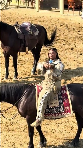 Winnetou und Shatterhand Belehrung Pullman City