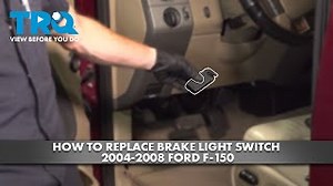 How to Replace Brake Light Switch 2004-2008 Ford F-150