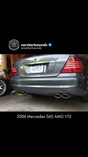 2006 Mercedes Benz S65 AMG V12 Biturbo · Engine: 6.0L (5,980 cc) Twin Turbocharged V12 (AMG M275) · Power: 612 HP @ 4,800 rpm · Torque: 1,000 Nm @ 4,000 rpm · Transmission: 5 Speed AMG Speedshift Automatic (722.6) · Drivetrain: Rear Wheel Drive · Weight: ~2,250 kg · 0 to 100 km/h: 4.4 sec · Top Speed: 250 km/h · Exhaust: AMG Quad Exit Performance System ——— About the vehicle: The 2006 Mercedes Benz S65 AMG represents the flagship performance version of the W221 S Class lineup. At its core lies t