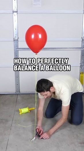 326K views · 9.5K reactions | The perfect balance of a balloon #science #physics #balloons #math #balloondecoration #reels | The Action Lab | Facebook