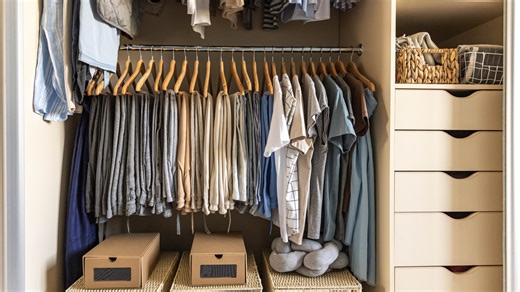 11 Smart Tension Rod Hacks For Closet Storage And Organization - House Digest