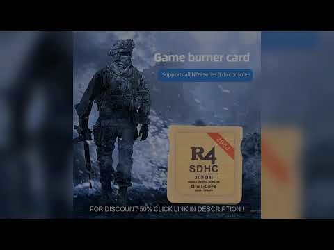 Secure Burning Card Gold White for R4 SDHC Digital Memory Ca Discount 50% #AliExpress