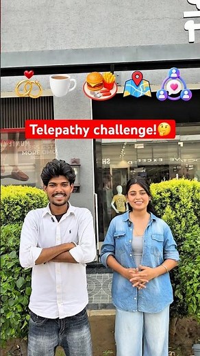 Boy vs Girl Telepathy Challenge!🔥 Can We Think the Same?🤔