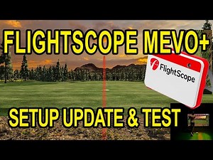 Flightscope Mevo Plus - SETUP UPDATE - 7ft or 8ft - Golf Simulator TEST